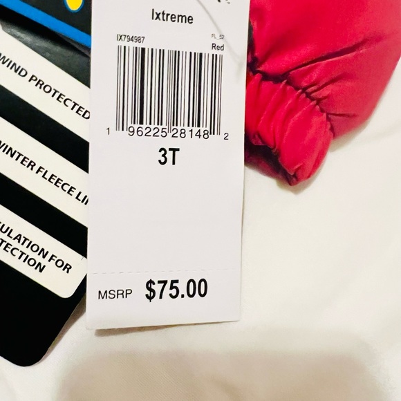 Toddler Boy Hooded Puffer Jacket in size 3t NWT - Picture 3 of 4